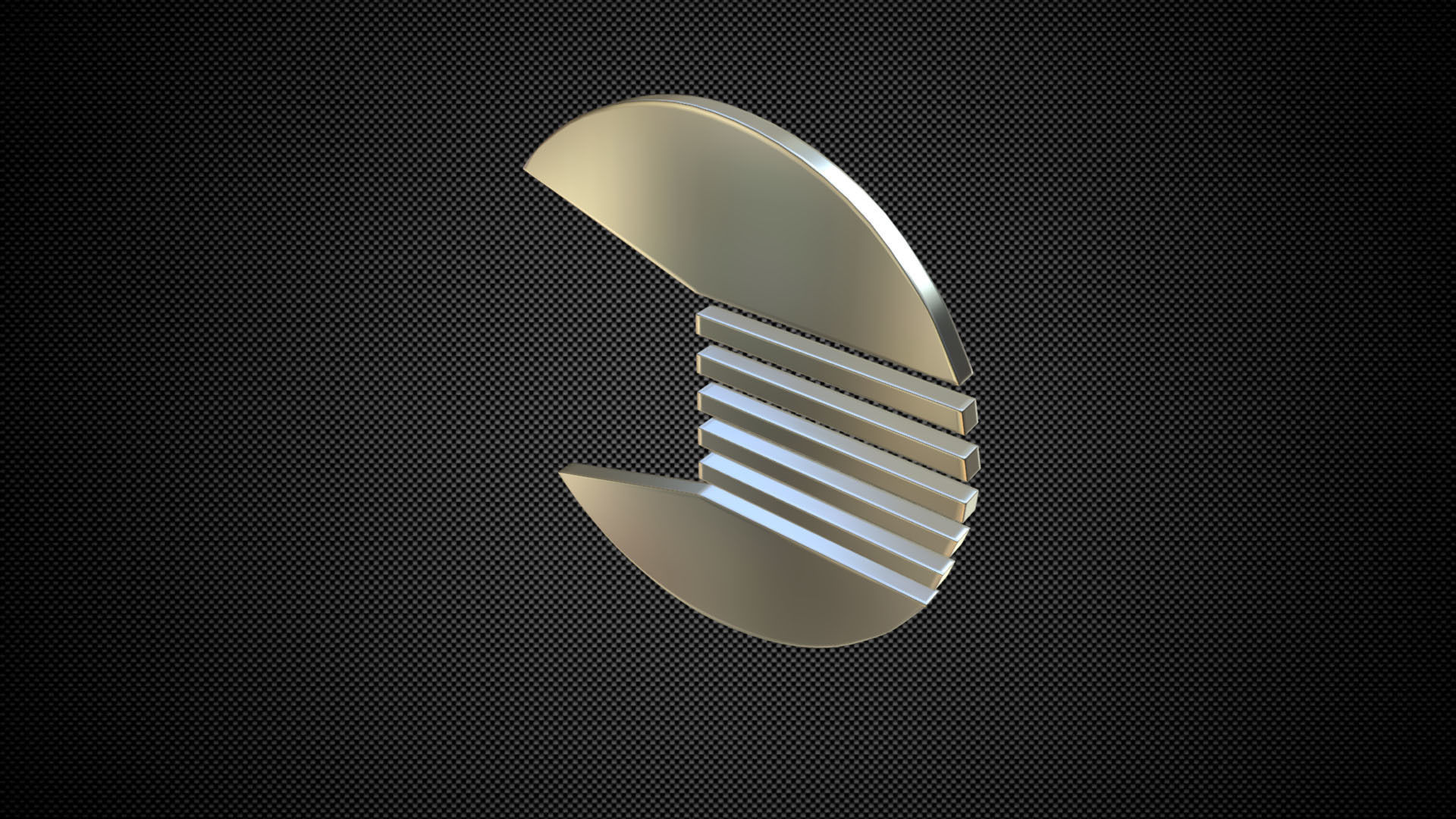 quant logo 3D model_5