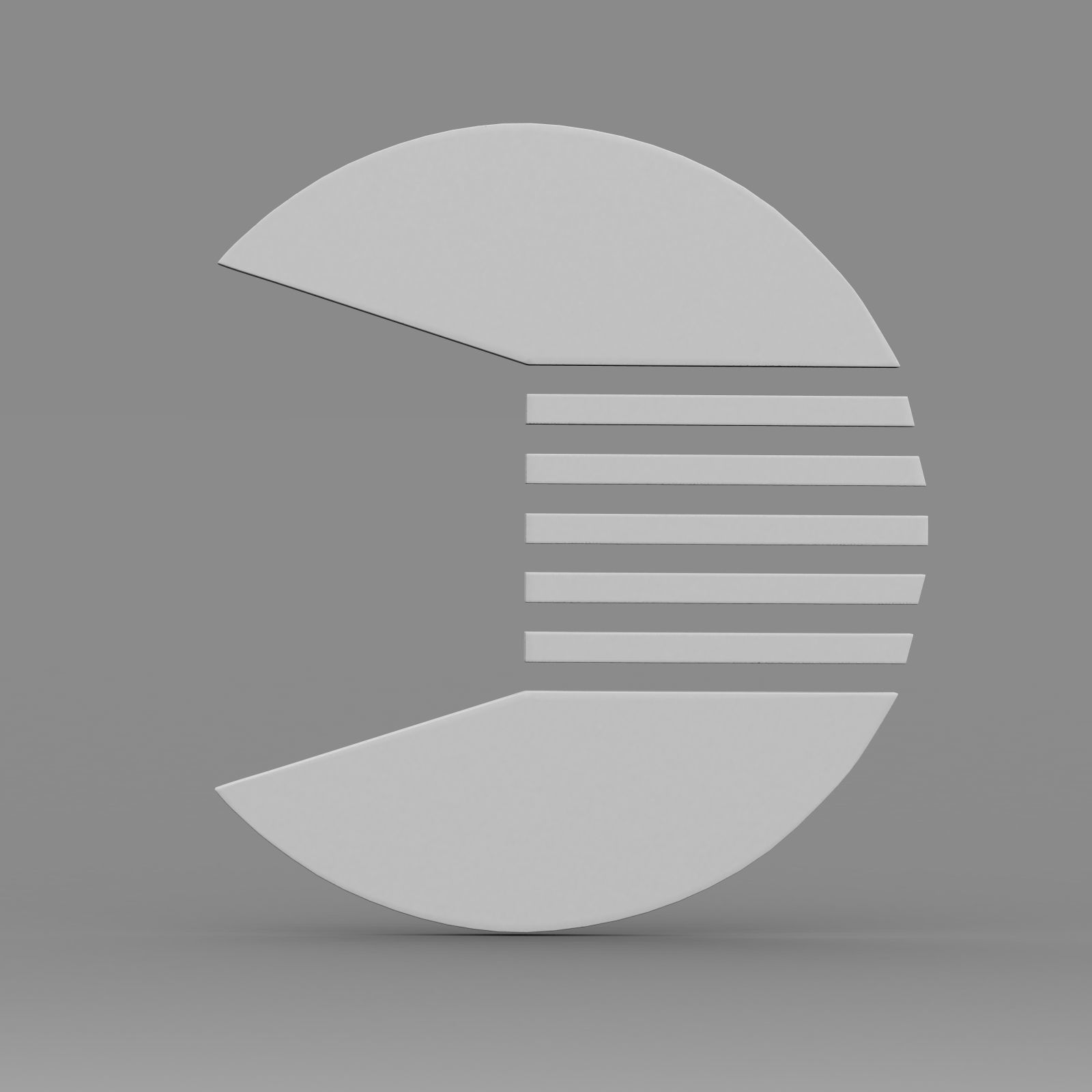 quant logo 3D model_6