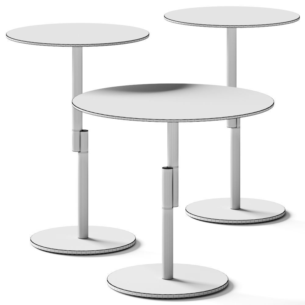 Bonaldo Innesti Coffee Tables 3D model_1