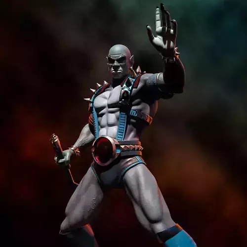 Fanart THUNDERCATS Panthro - Statue  3D print model
