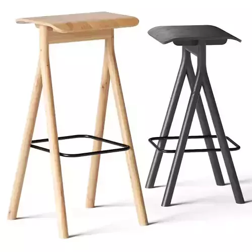 Fredericia Furniture Yksi Bar Stools