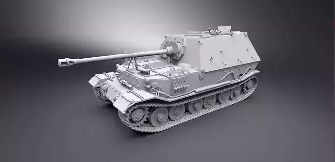 Elefant Destroyer Scale model