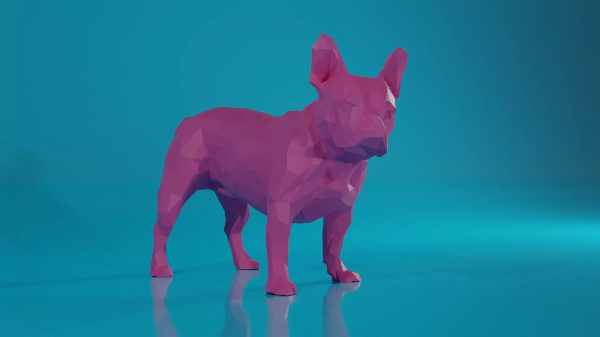 French Bulldog - 3D print model 3D print model_0