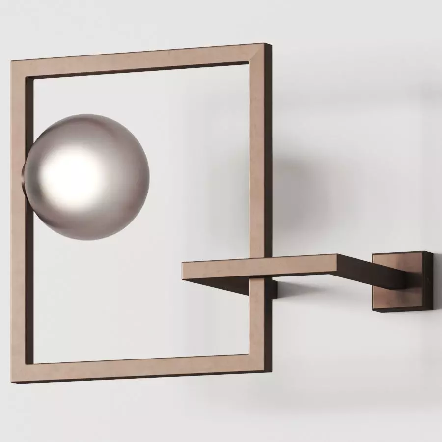 Euroluce Lampadari Rhythm Wall Lamp 3D model