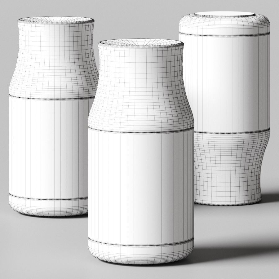 Fabbian Turny Portable Table Lamps 3D model_1