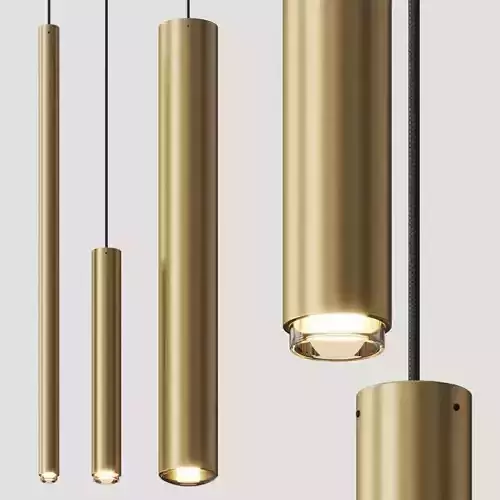 Aldo Bernardi Tubo Pendant Lamps 3D model