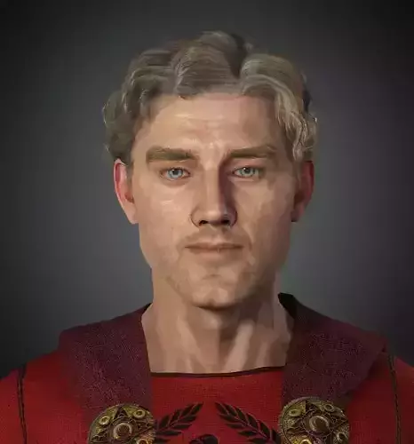 Ancient Rome General Brutus 3D model