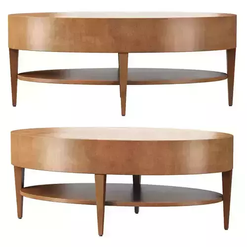Catalina Oval Coffee Table by HBF furniture 