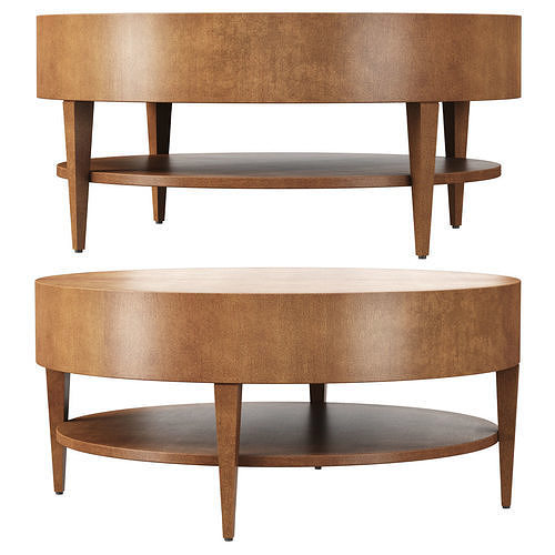 Catalina Round Coffee Table by HBF furniture  Low-poly 3D model