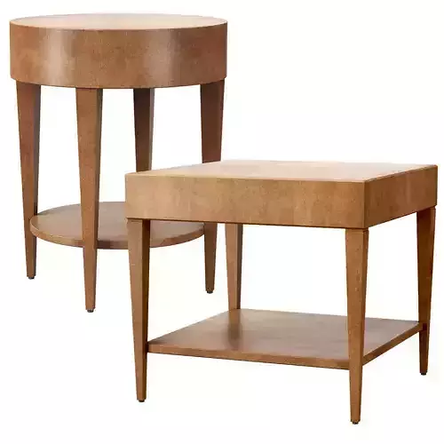 Catalina Side Tables by HBF furniture  Low-poly 3D model