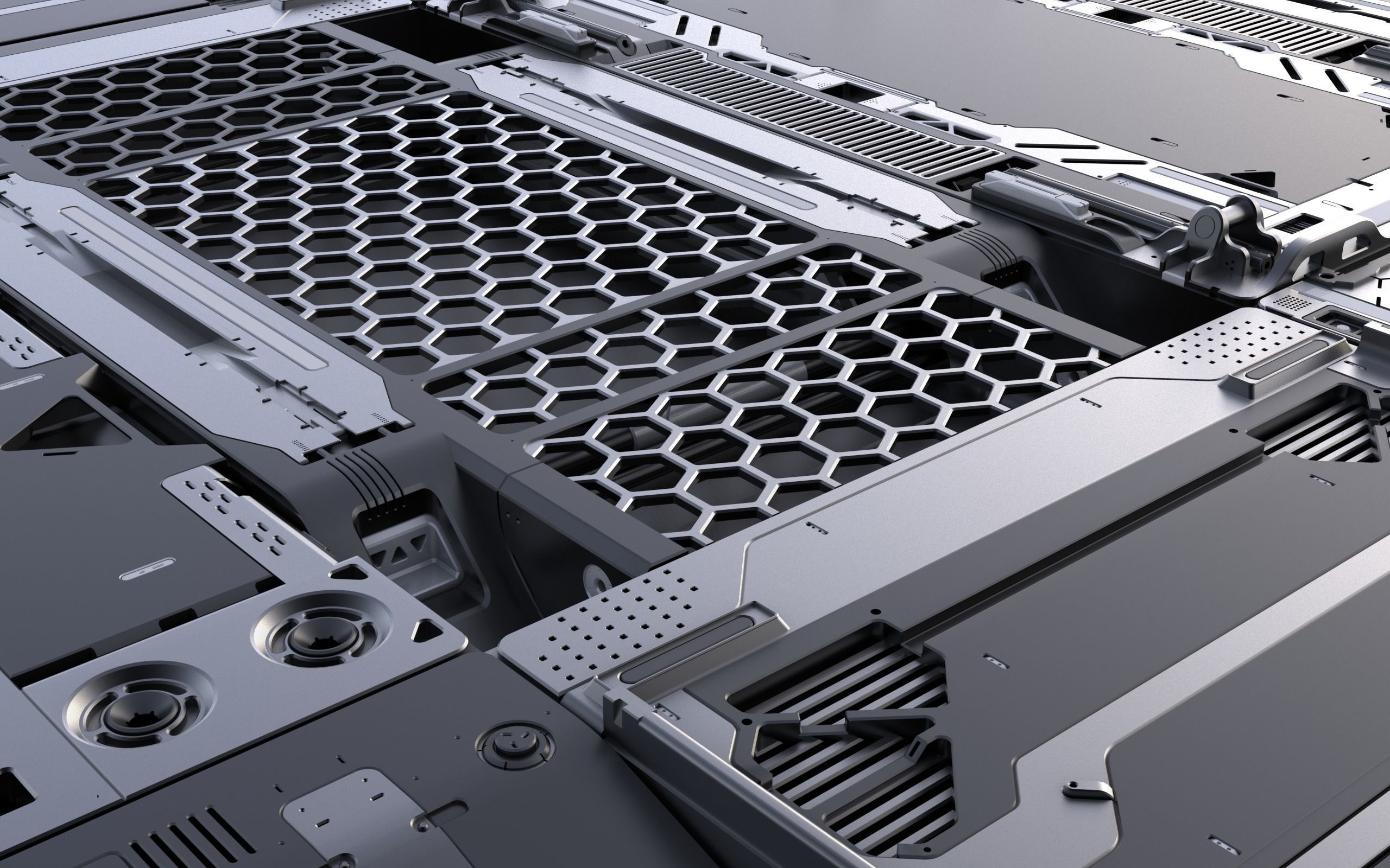 Sci-Fi Panels vol 5 3D model_6