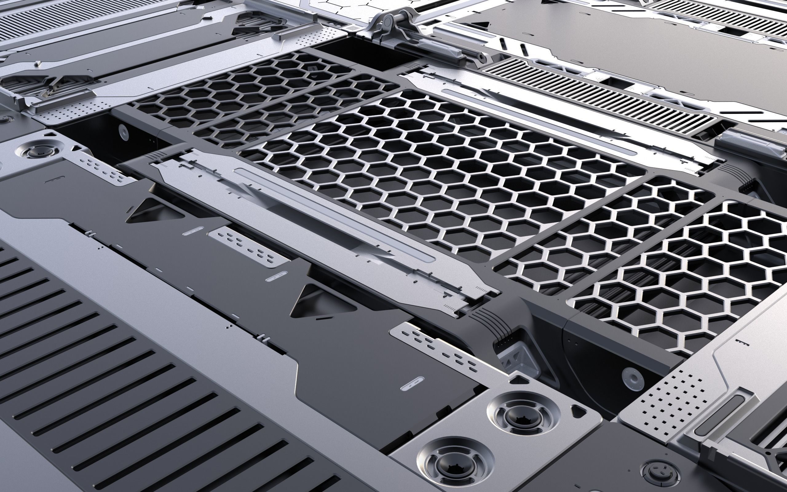 Sci-Fi Panels vol 5 3D model_2