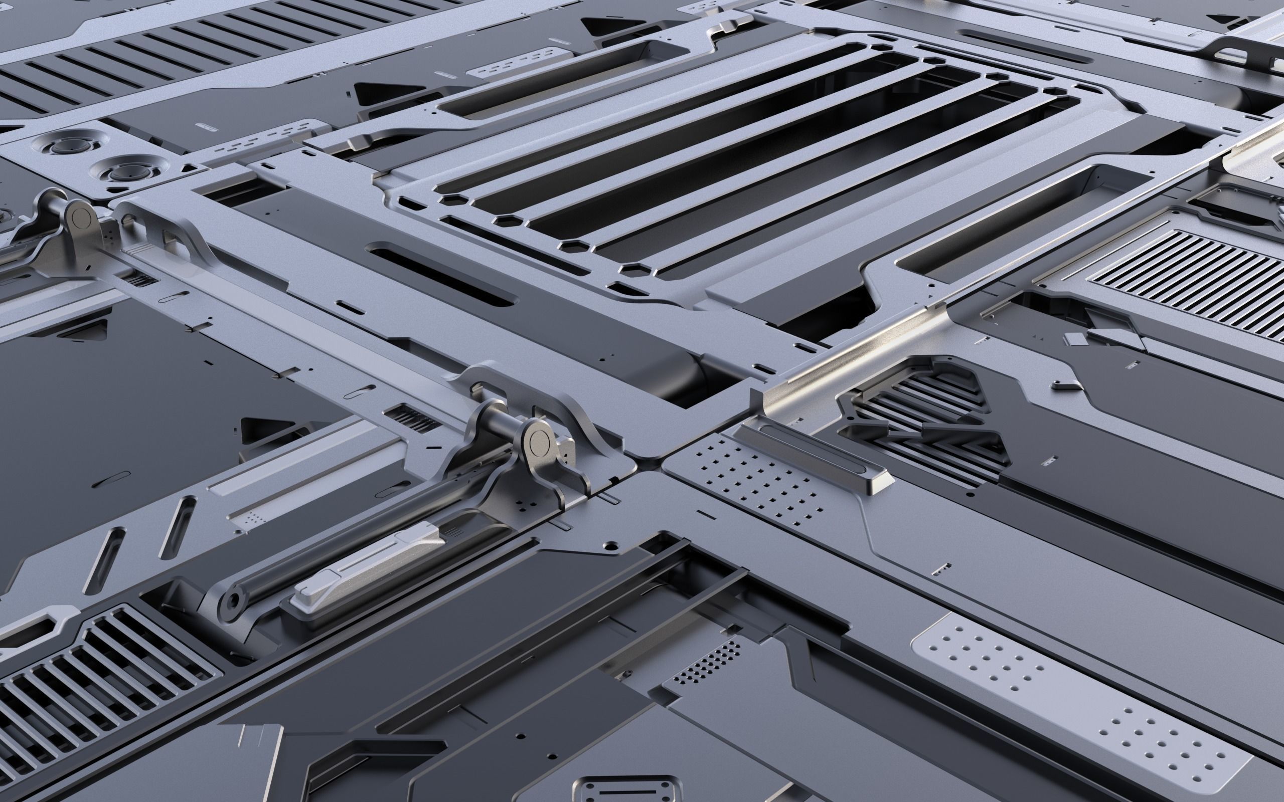 Sci-Fi Panels vol 5 3D model_4