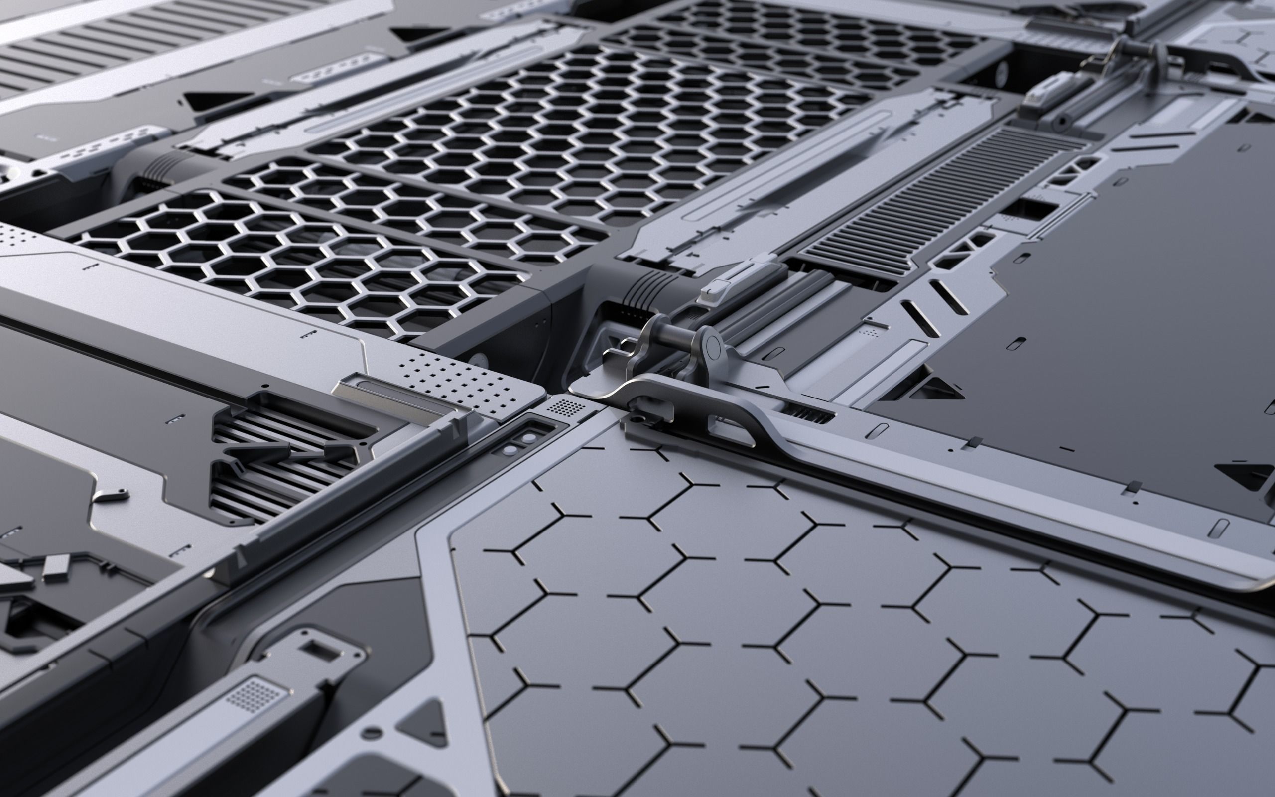 Sci-Fi Panels vol 5 3D model_5