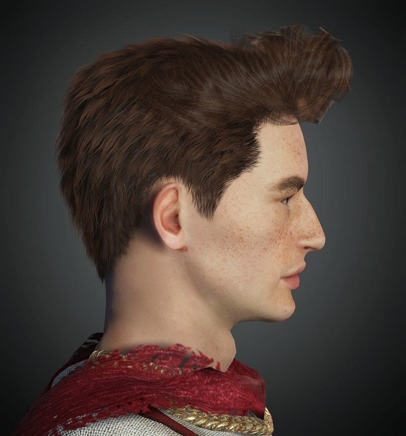 Ancient Rome Justician  3D model_3