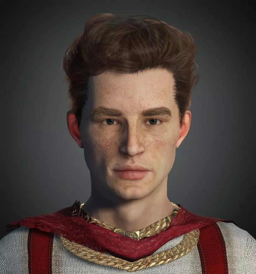 Ancient Rome Justician  3D model_0