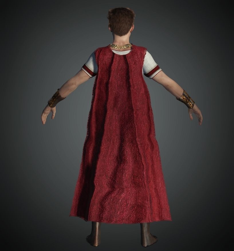 Ancient Rome Justician  3D model_5