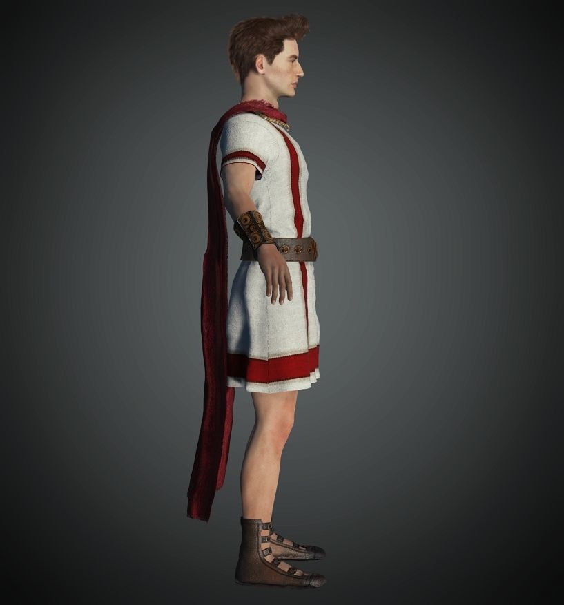 Ancient Rome Justician  3D model_4