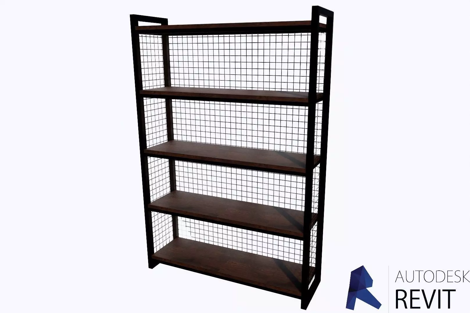 Book shelf -Revit 2018- Free 3D model_0