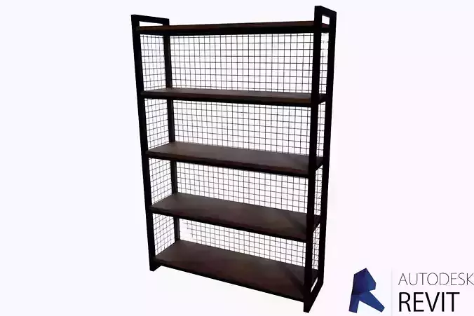 Book shelf -Revit 2018- Free 3D model Book shelf -Revit 2018- Free 3D model
