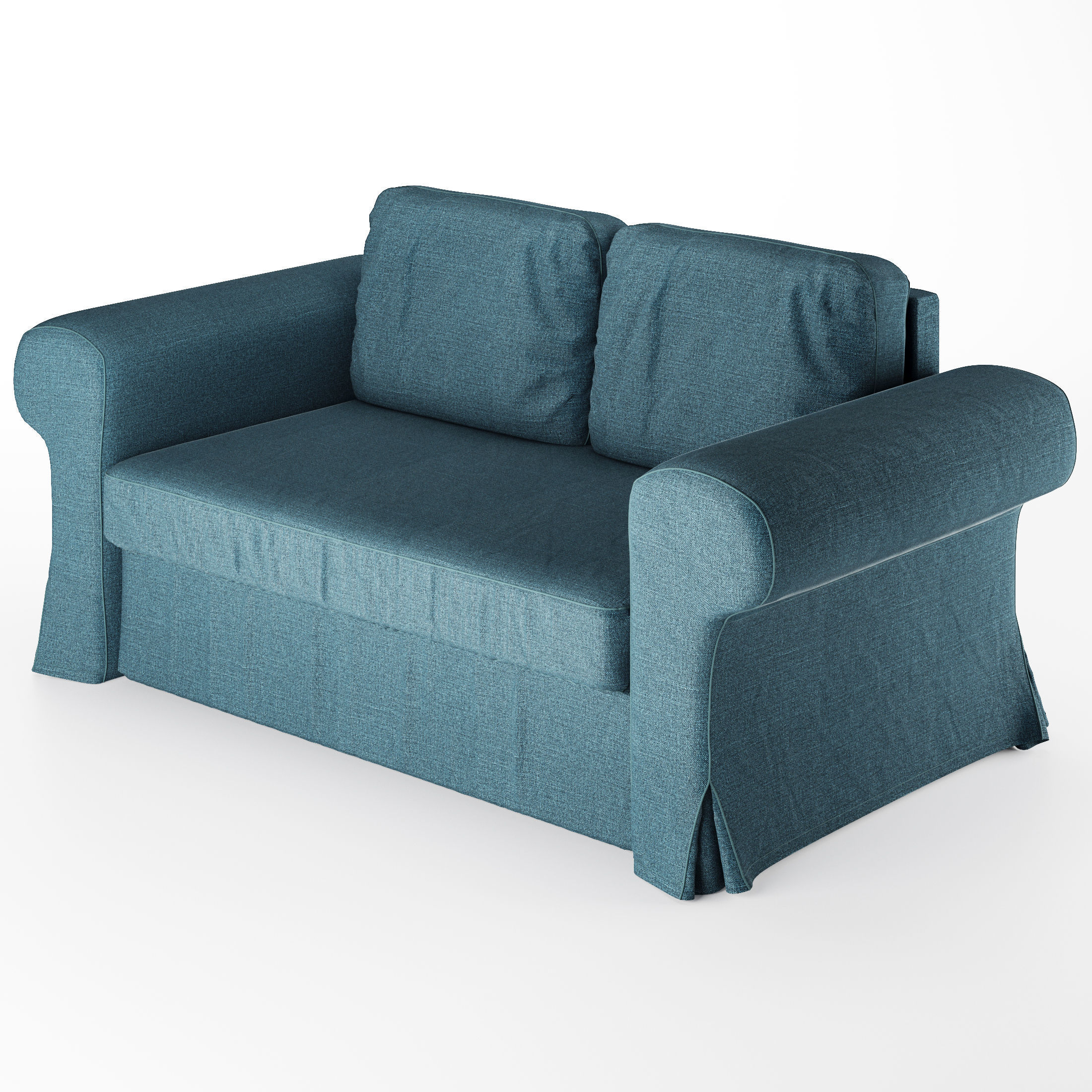 BACKABRO seater sofa ikea bedroom furniture sets home 3D model_2