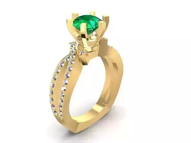 Classic Solitaire Diamond Ring for Women 2011