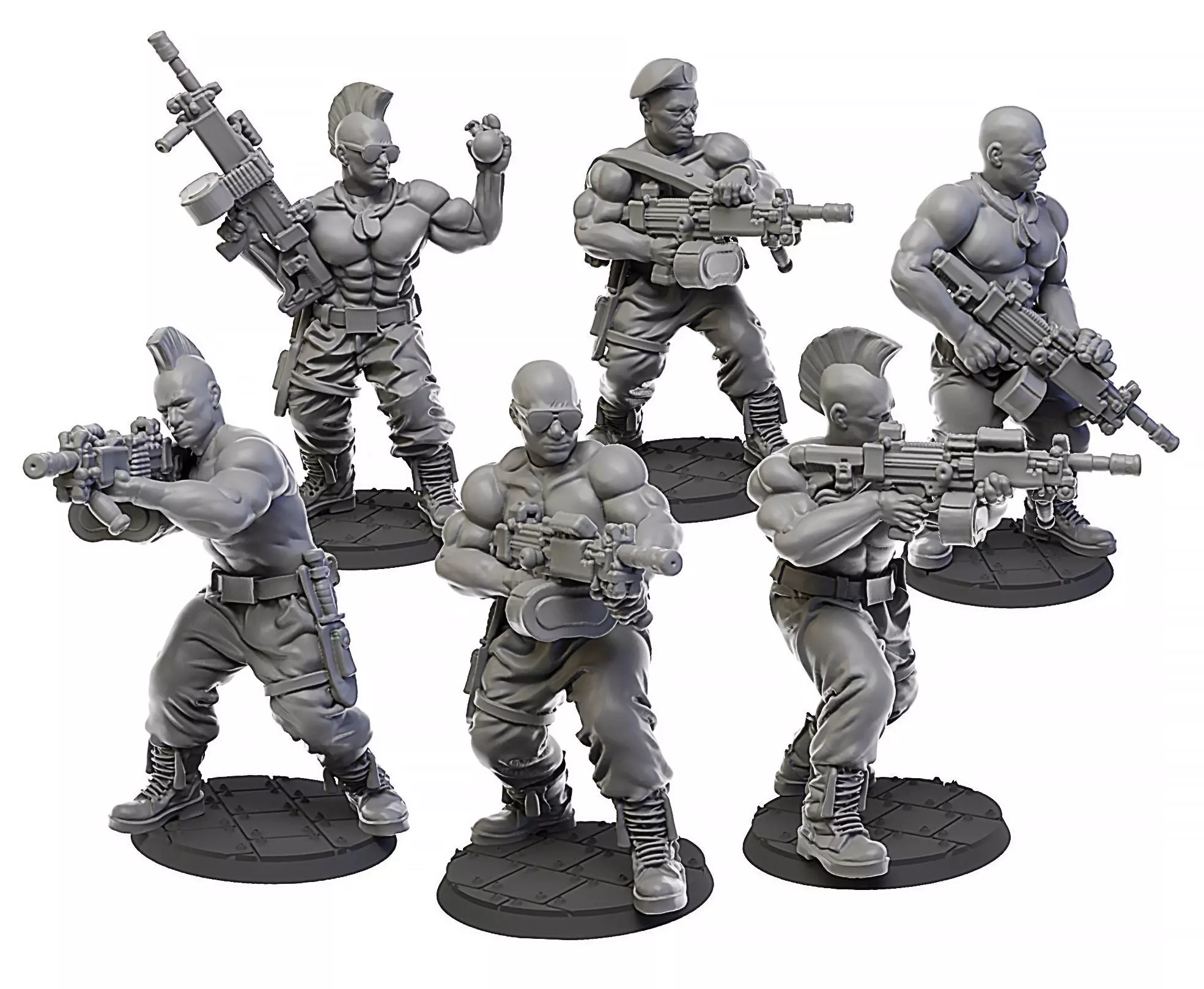 LMG Squad 3D print model_0