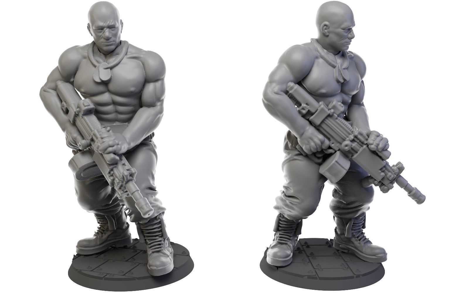 LMG Squad 3D print model_2