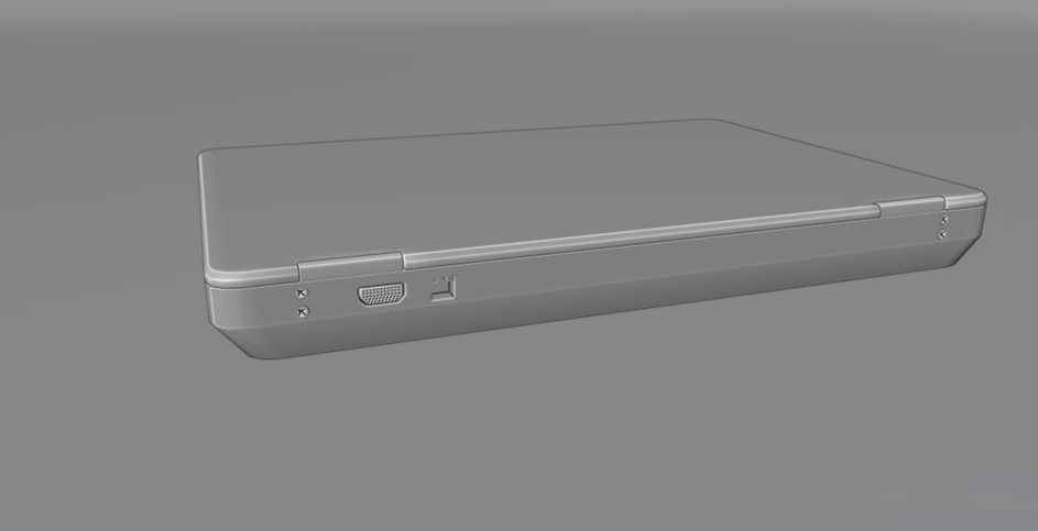 LAPTOP Low-poly 3D model_28