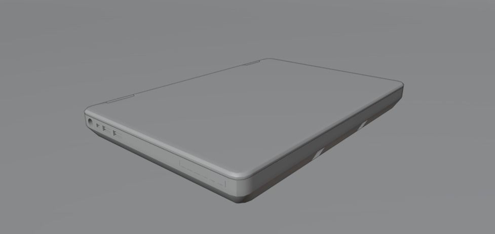 LAPTOP Low-poly 3D model_26