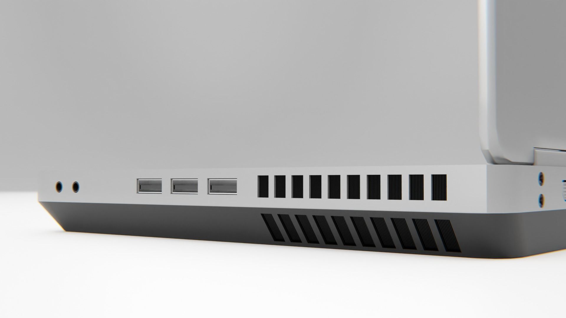 LAPTOP Low-poly 3D model_12