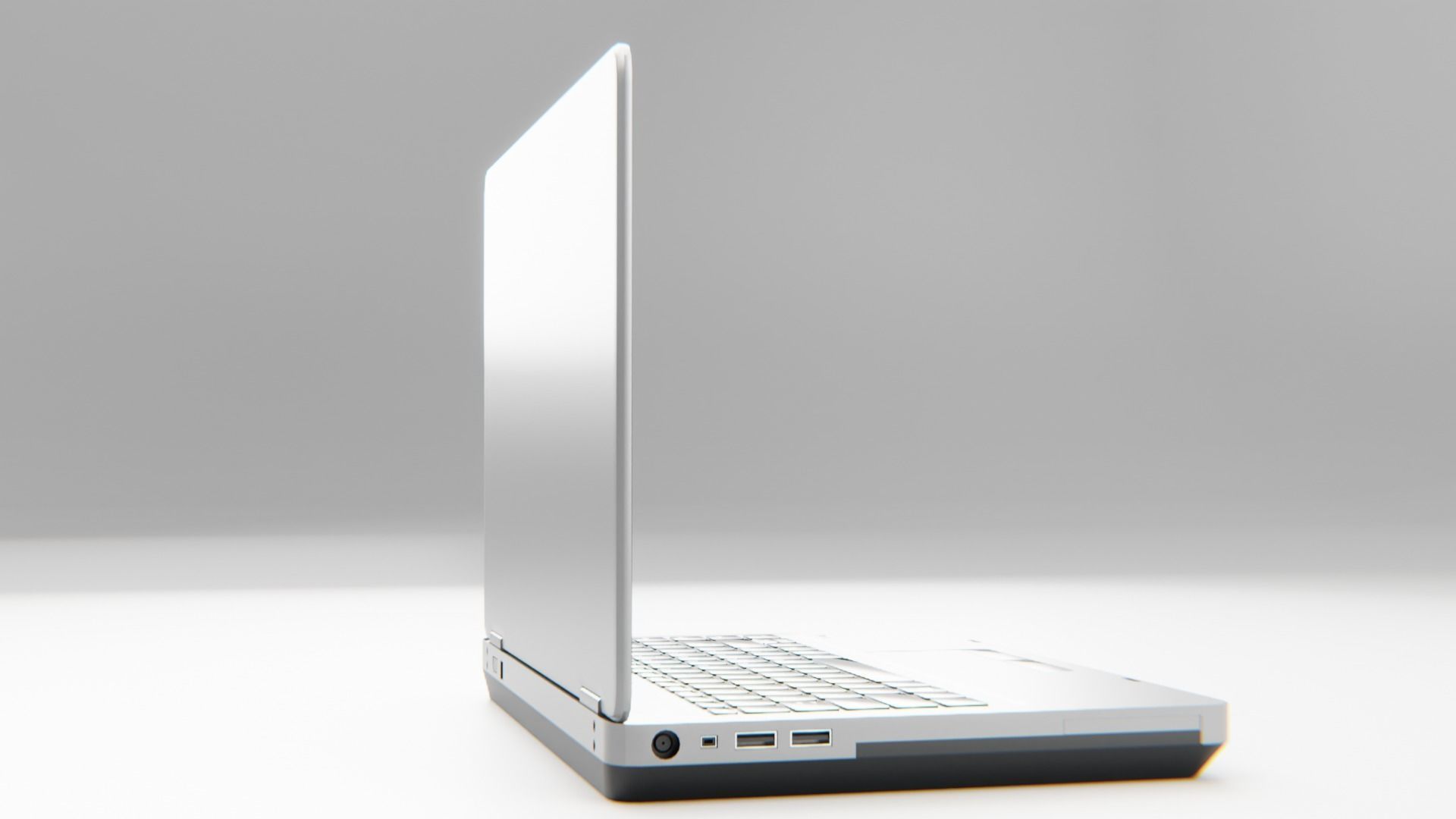 LAPTOP Low-poly 3D model_5