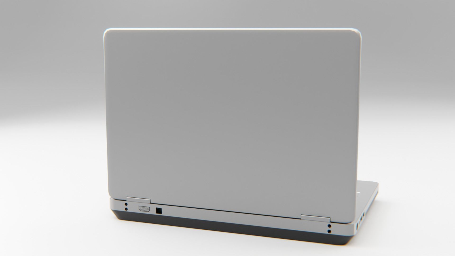 LAPTOP Low-poly 3D model_4