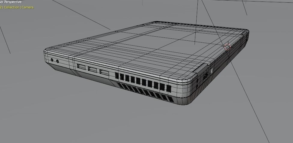 LAPTOP Low-poly 3D model_31