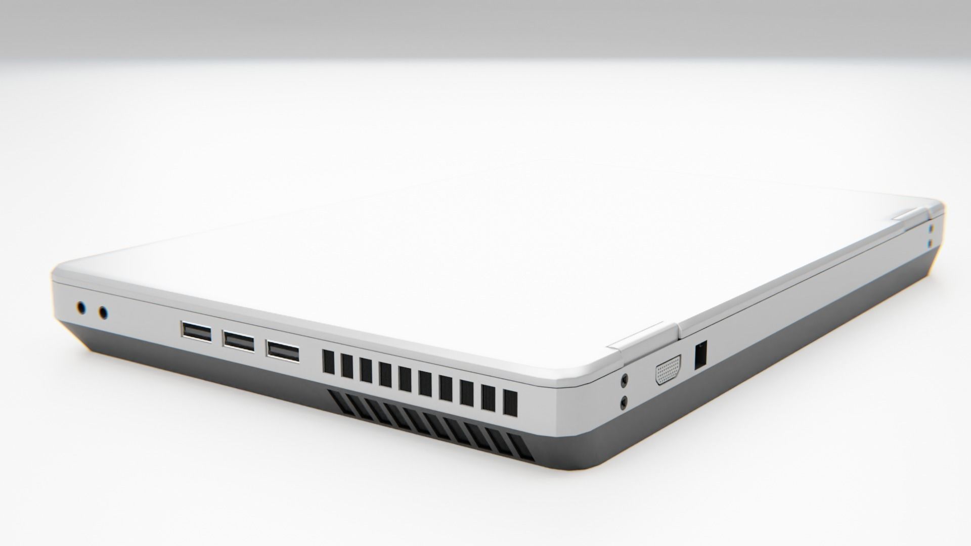 LAPTOP Low-poly 3D model_23