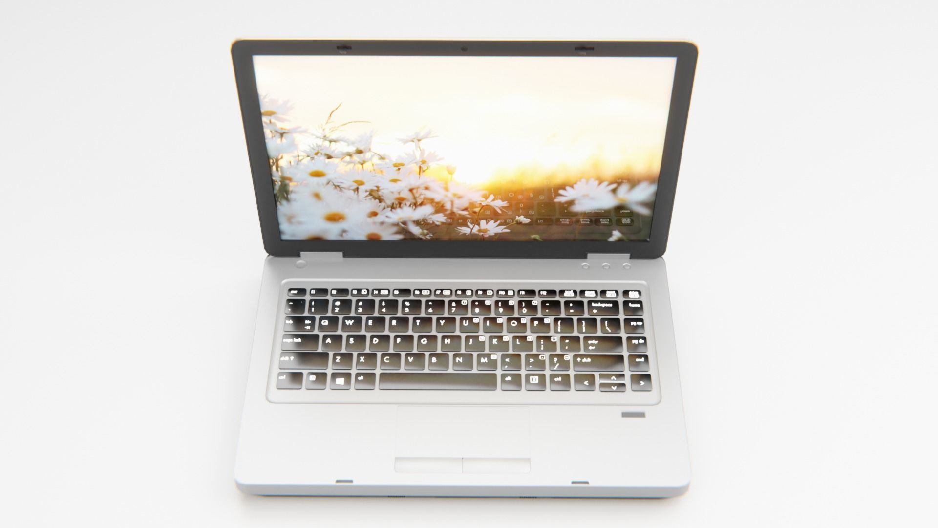 LAPTOP Low-poly 3D model_16