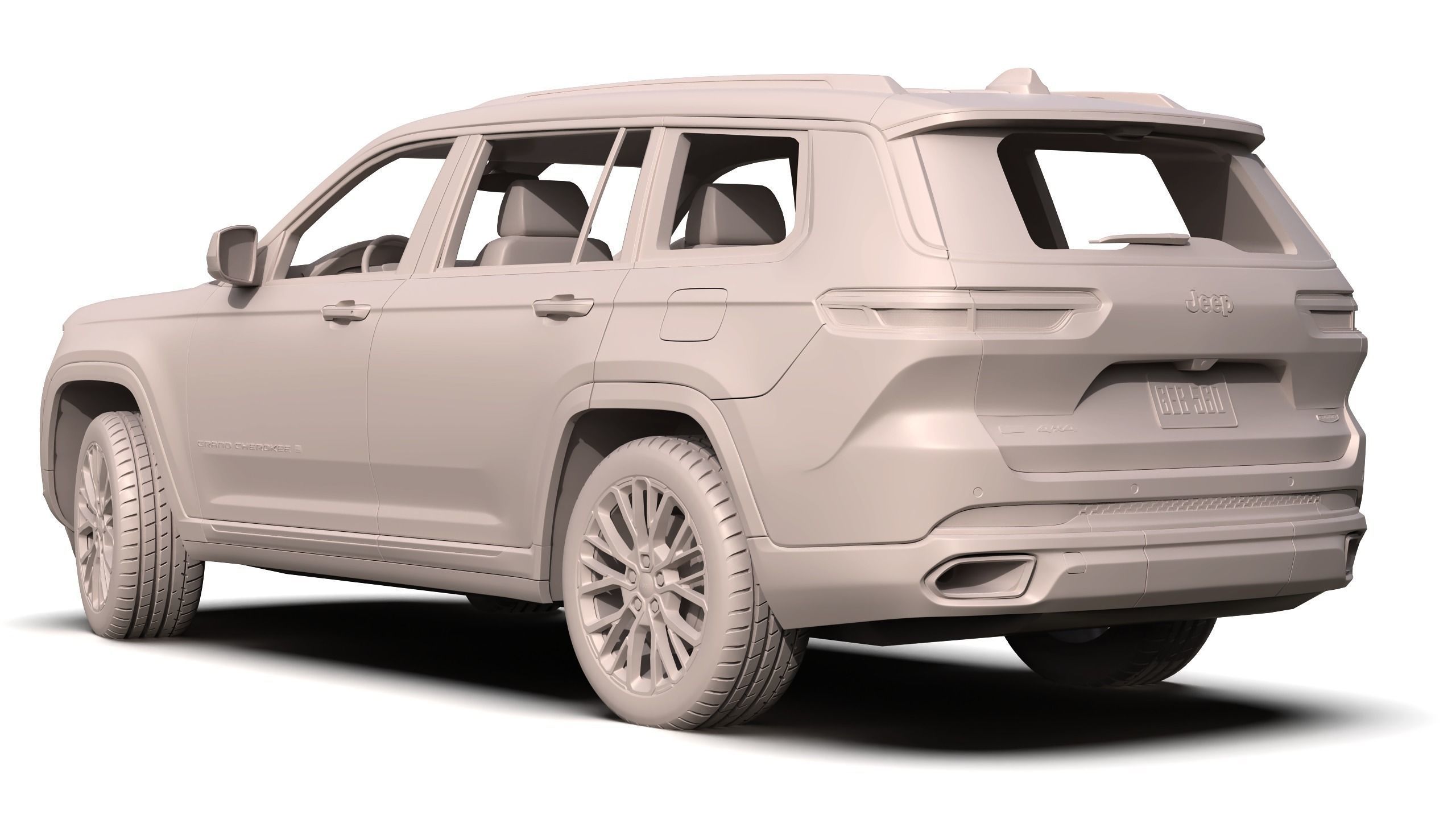 Jeep Grand Cherokee L 2022 3D model_9
