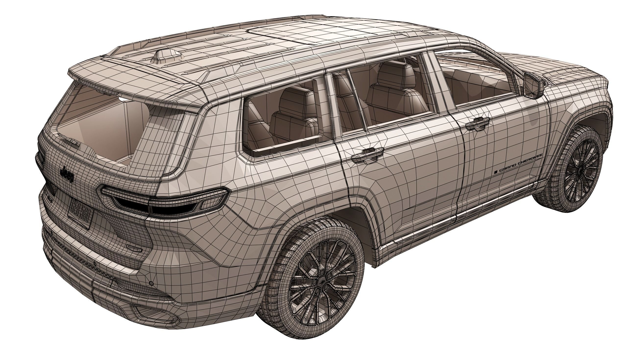 Jeep Grand Cherokee L 2022 3D model_17
