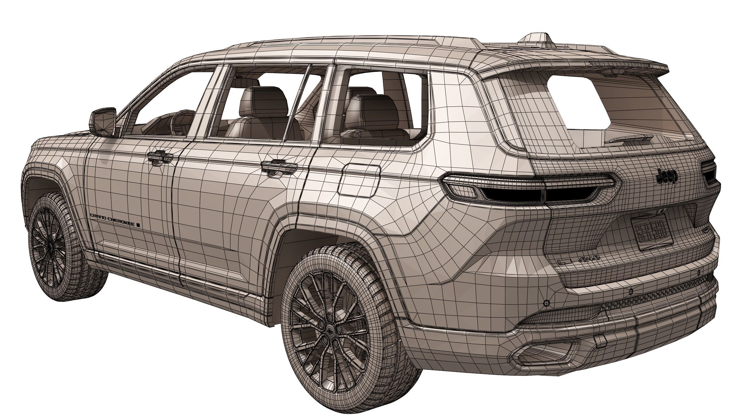 Jeep Grand Cherokee L 2022 3D model_16