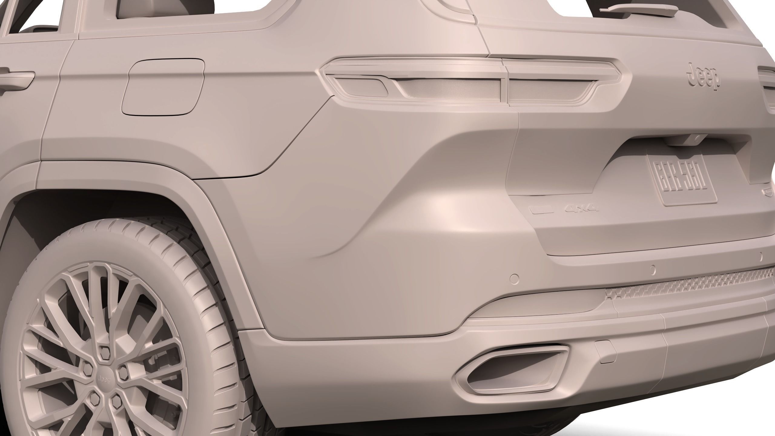 Jeep Grand Cherokee L 2022 3D model_14