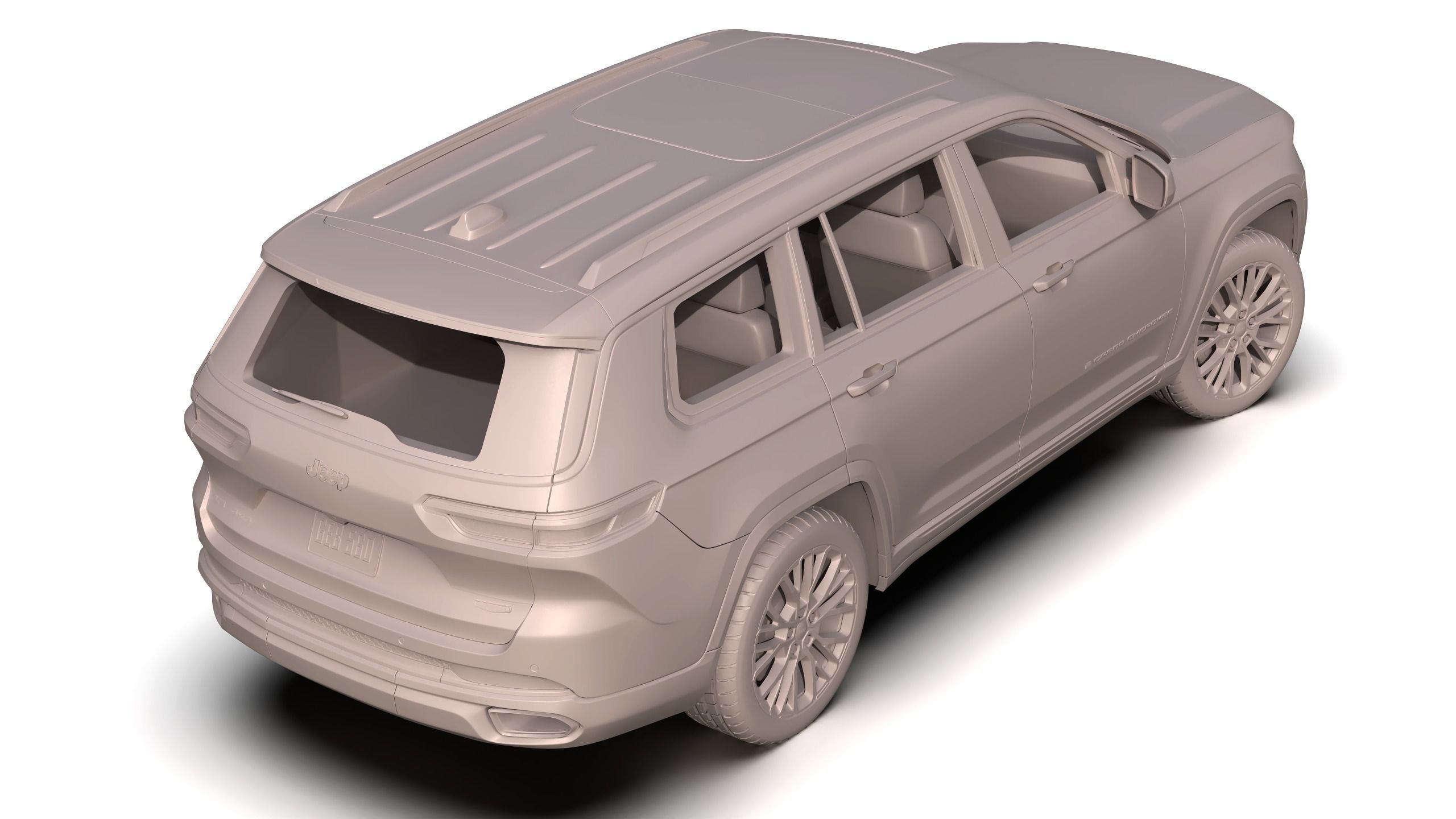 Jeep Grand Cherokee L 2022 3D model_10