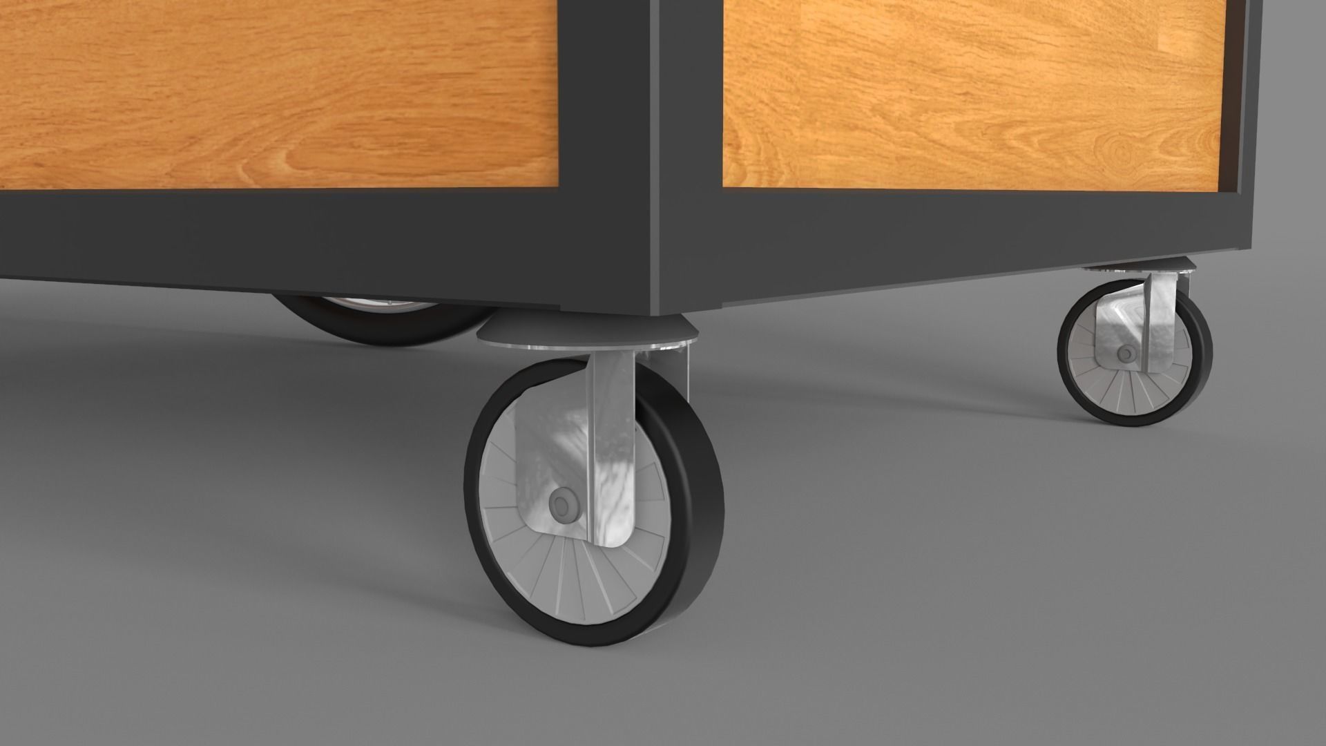 Food Stand - Cart 3 3D model_17