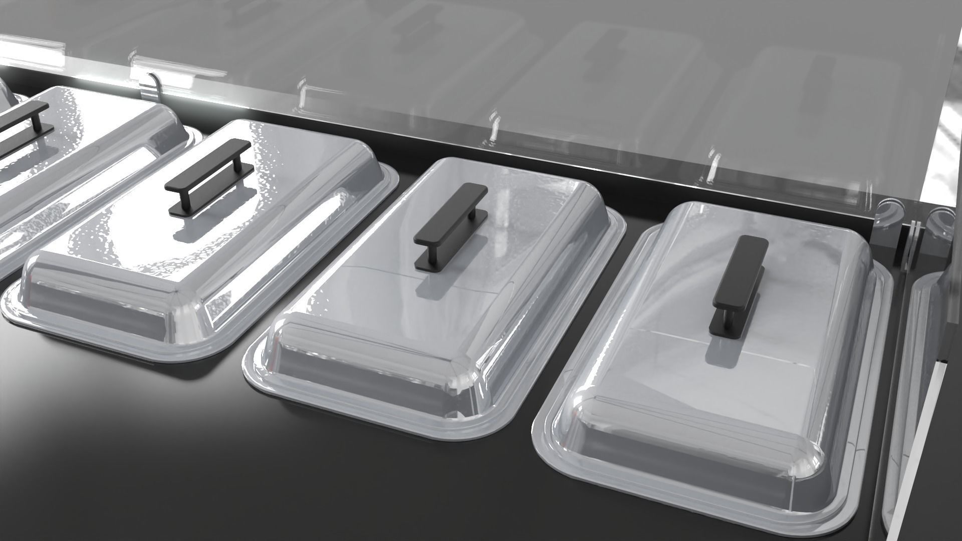 Food Stand - Cart 3 3D model_13