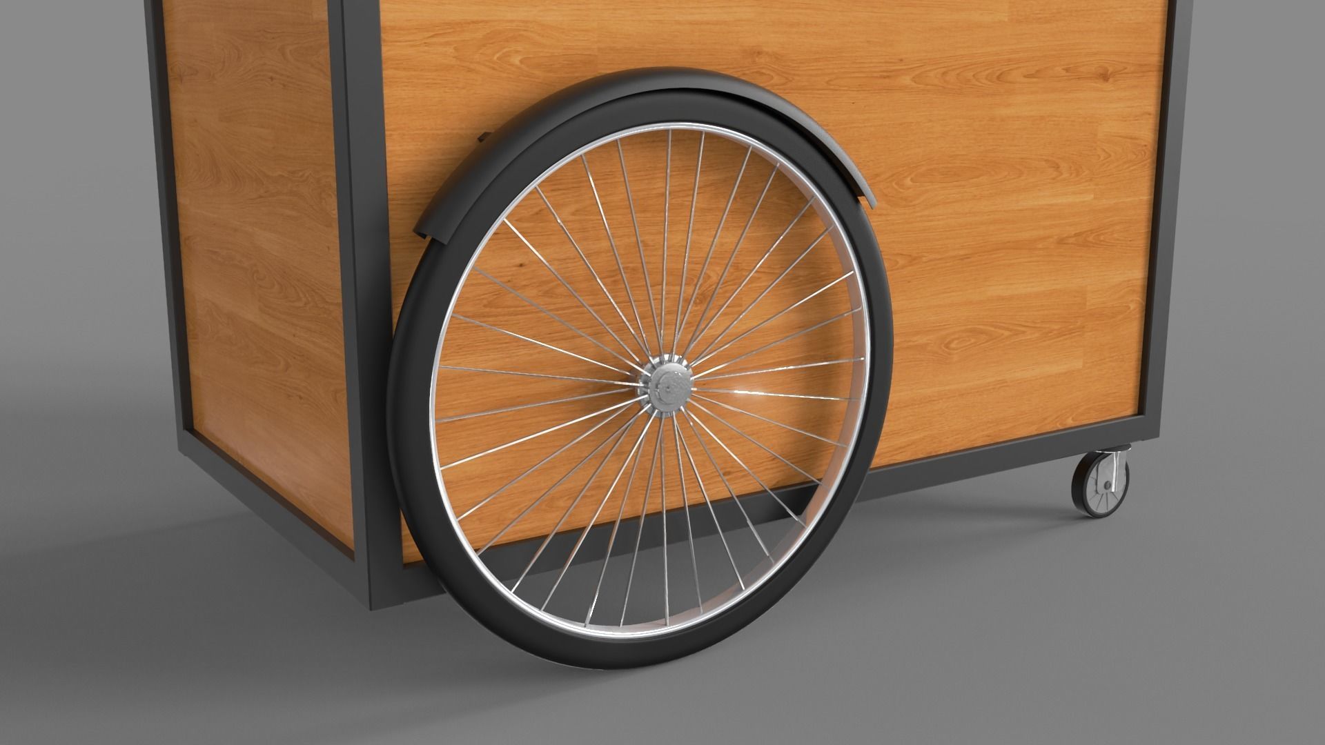 Food Stand - Cart 3 3D model_15