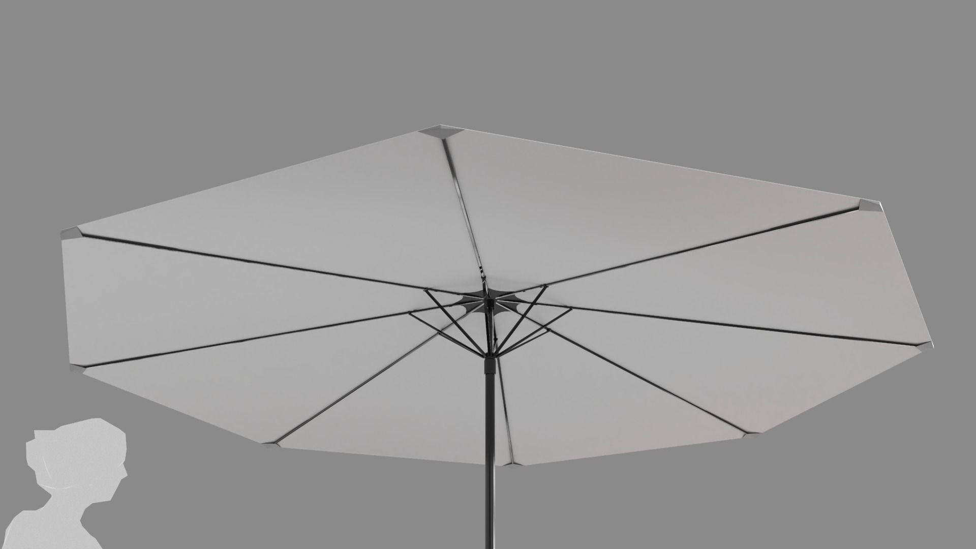 Food Stand - Cart 3 3D model_8