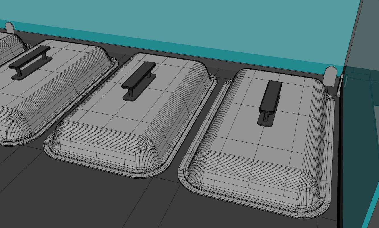 Food Stand - Cart 3 3D model_23