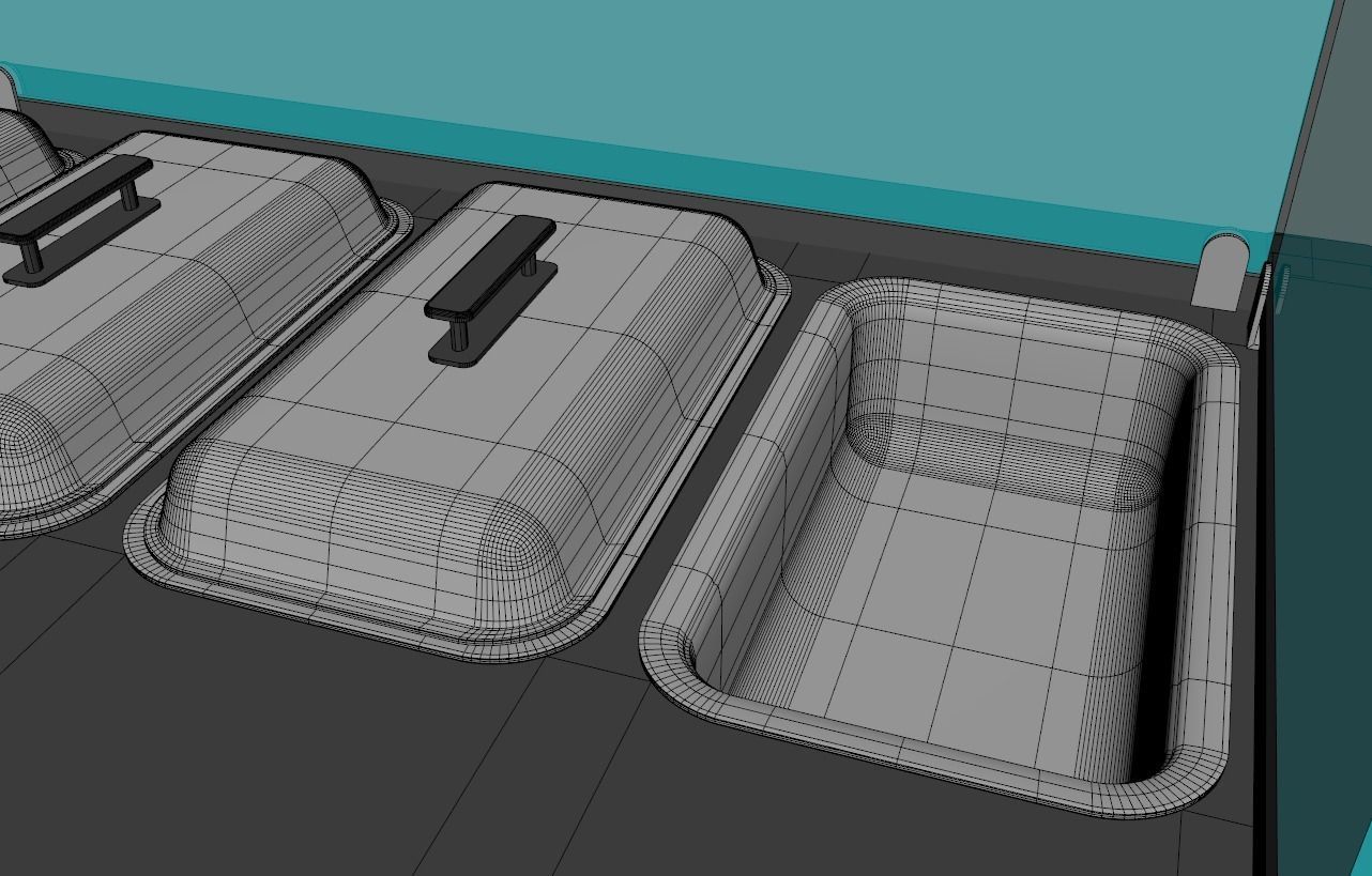 Food Stand - Cart 3 3D model_24