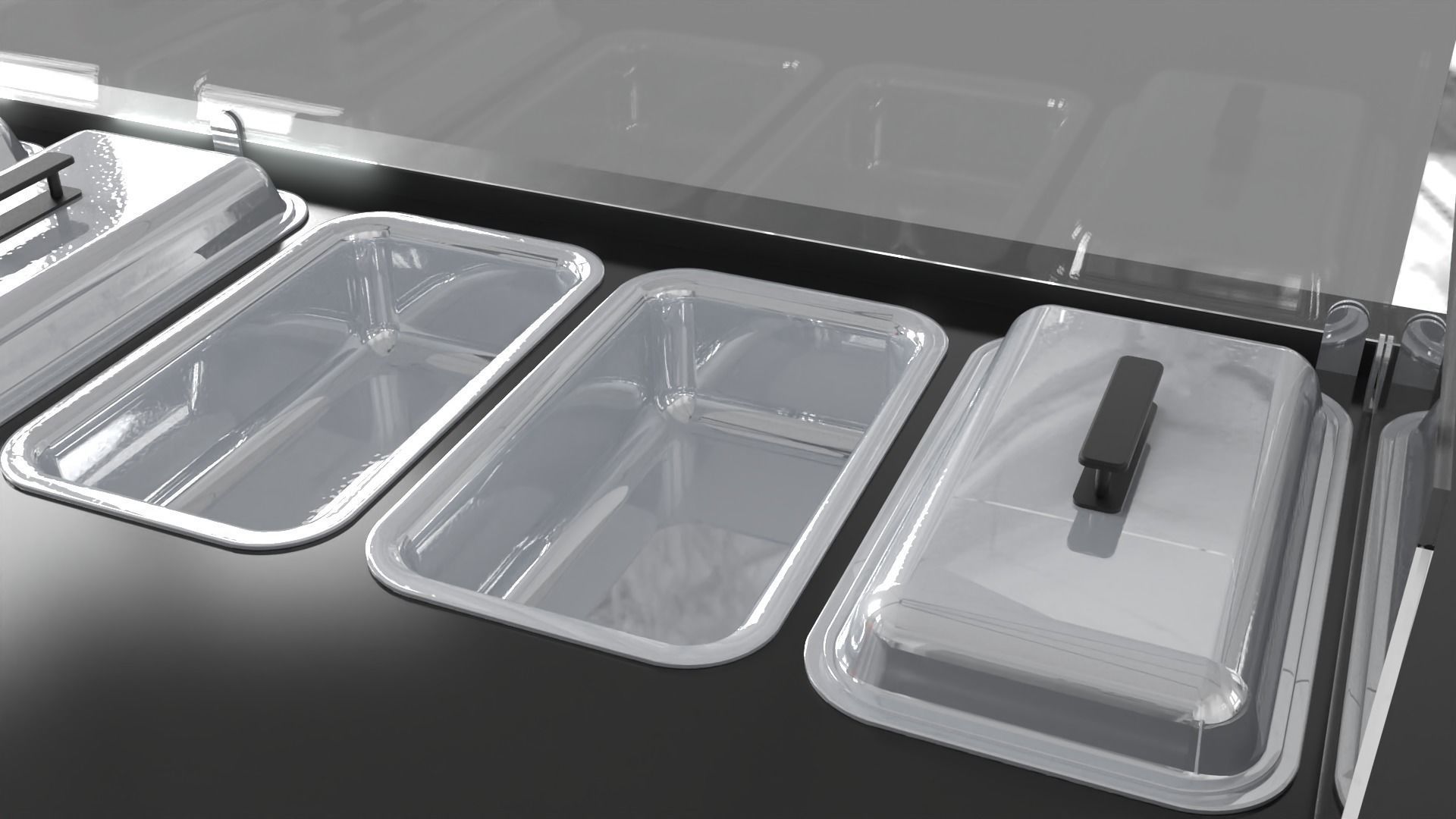 Food Stand - Cart 3 3D model_14