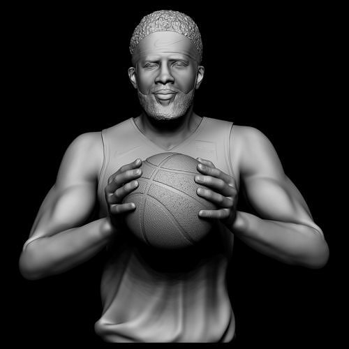 Kyrie Irving 3d Model Sculpture 3D print model
