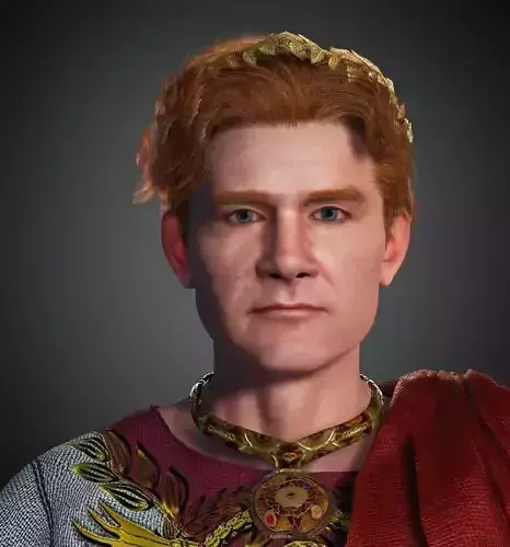 Ancient Rome Emperor 3D model